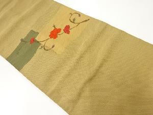 すくい織花唐草模様織出し名古屋帯